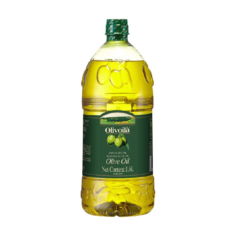 欧丽薇兰纯正橄榄油1.6L 家庭炒菜植物食用油