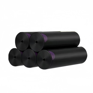 e洁垃圾袋手提式加厚家用厨房特厚一次性黑色抽绳式塑料袋双面3丝