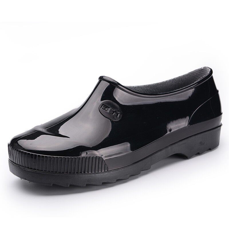 回力加绒低帮短筒防滑厨师雨鞋