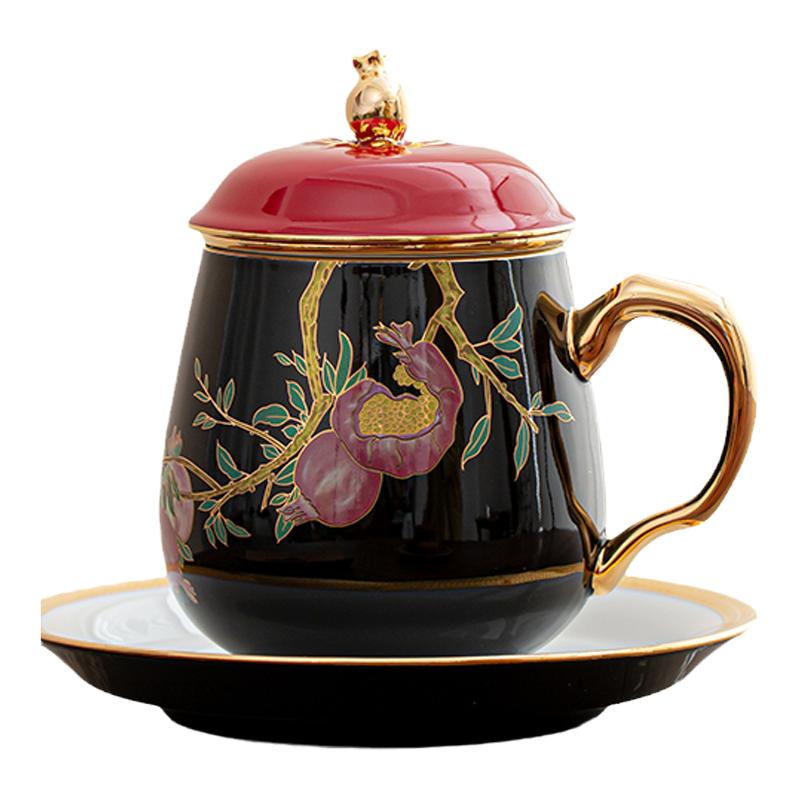 物子办公杯茶水分离杯泡茶杯