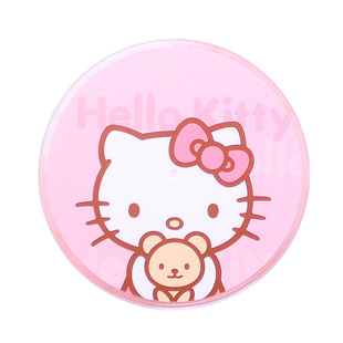 可爱卡通学生女圆形收纳盒礼品化妆品盒透明杂物盒糖果盒零食盒子