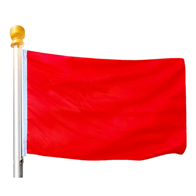 纯红旗户外旗舞蹈道具旗子队旗