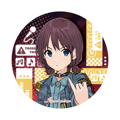 哭泣少女乐队动漫同人镭射徽章