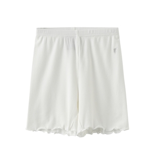 POLOWALK童装夏季女童打底裤舒适亲肤柔软花边下摆