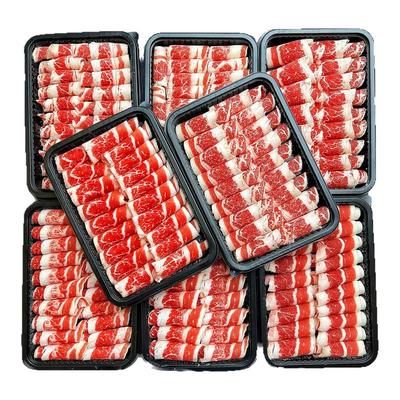 澳洲进口原切安格斯肥牛肉卷火锅