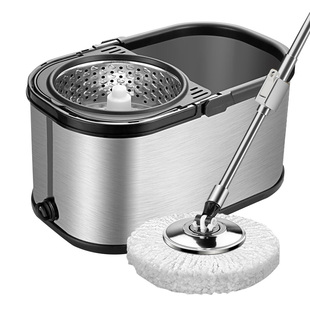 太太乐旋转式拖把家用2025新款免手洗脱一体拖把桶杆甩干净拖墩布