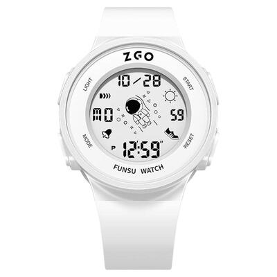 正港ZGO 太空人宇航员手表男款儿童只看时间初高中学生女生电子表