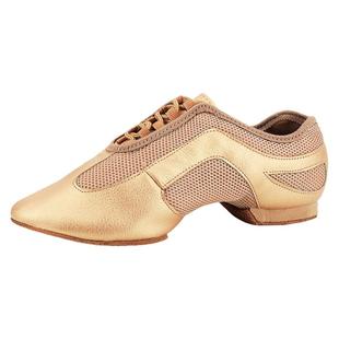 专业拉丁舞鞋成人女士中跟教师鞋软底女式广场摩登舞蹈跳舞鞋形体