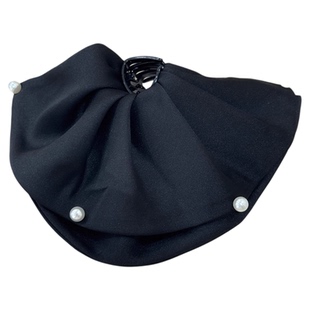 珍珠裙摆~半扎发抓夹女高级感鲨鱼夹后脑勺马尾发夹2025新款发饰