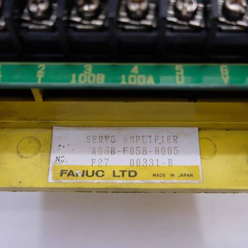 议价发那科伺服驱动器A06B6058H005维修