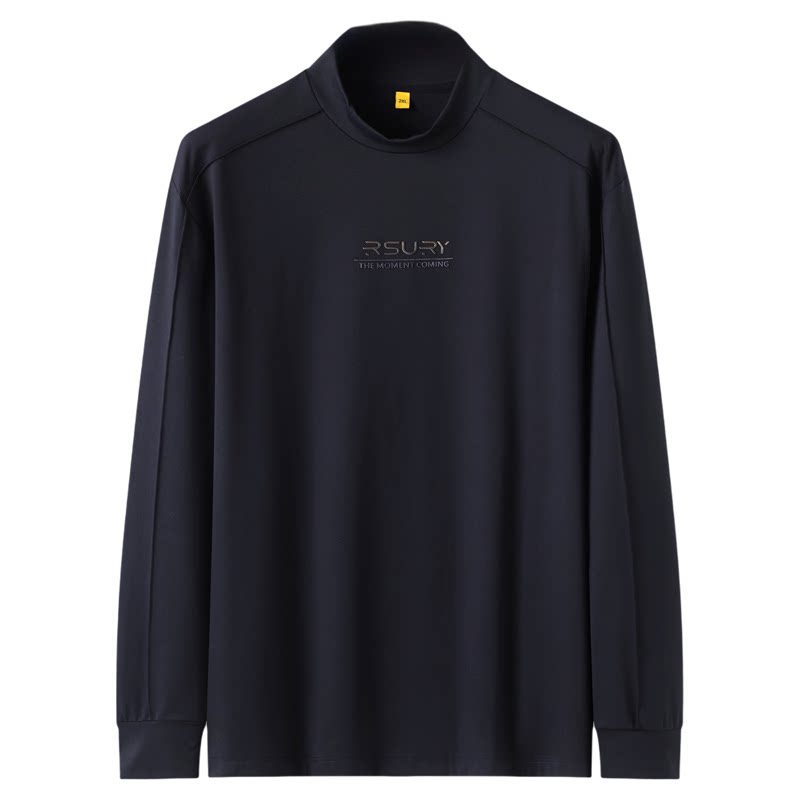 运动休闲长袖T恤男大码速干衣服