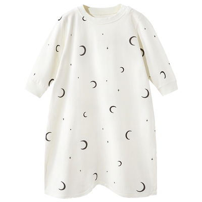 儿童睡袍春秋季宝宝睡衣纯棉a类