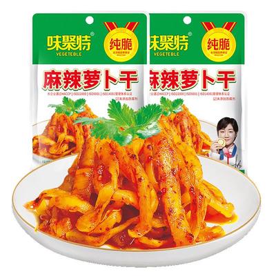 味聚特麻辣萝卜干咸菜榨菜