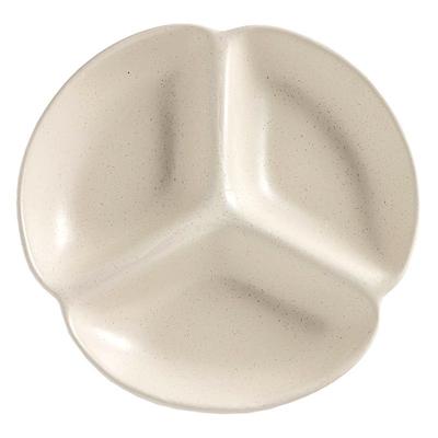 陶瓷分餐盘减脂定量三格餐盘