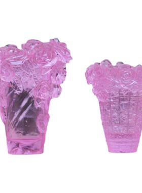 琉璃花瓶新年吉祥礼品摆件