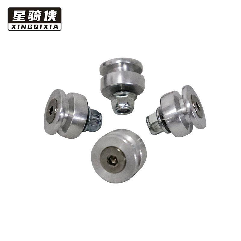 适用铝合金尾箱安装配件固定神器压条摩托车边箱快拆卡扣垫片子后