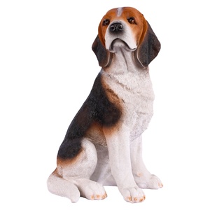 仿真动物宠物犬摆件幼儿园花园装饰庭院户外园林草地狗狗雕塑树脂