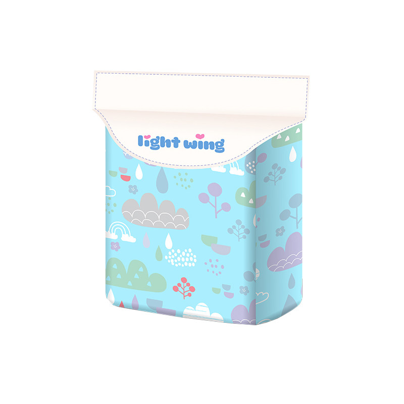 强大防侧漏｜韩国light wing轻翼绵柔卫生巾姨妈巾护垫日夜用瞬吸