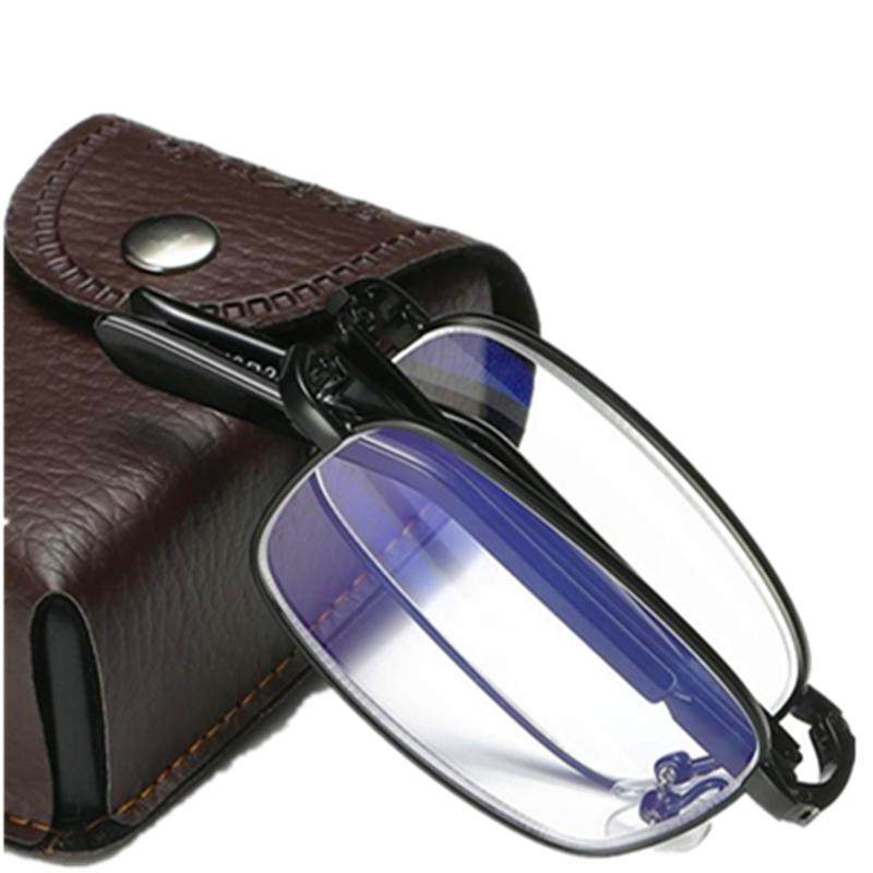 调节度数两用折叠便携式老花镜