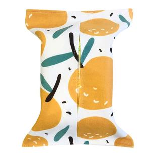 卡通抽纸盒布艺餐巾纸盒家用纸巾盒客厅创意简约纸巾袋网红纸抽盒