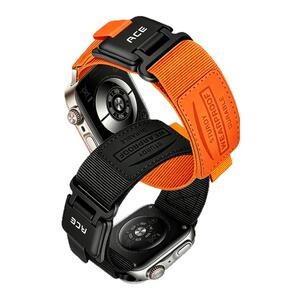 适用华为watchfit5手表带5pro登山磁吸尼龙腕表带fit4运动4pro智能fit3男士夏季透气户外高级感