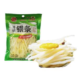 银条菜河南洛阳偃师银条菜地方特产荟峰原味泡椒味开袋即食私房菜