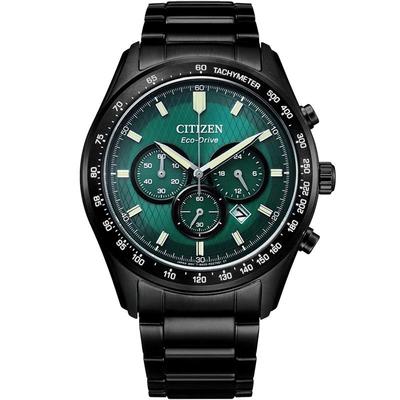 西铁城经典商务多功能钢带手表