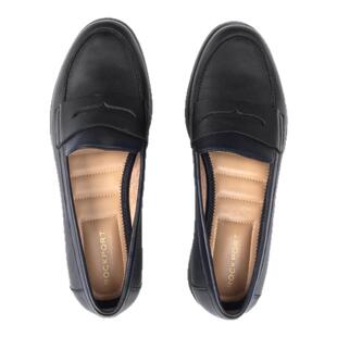 Rockport/乐步真皮女鞋2024新乐福鞋子平跟软底单鞋春秋小羊皮鞋