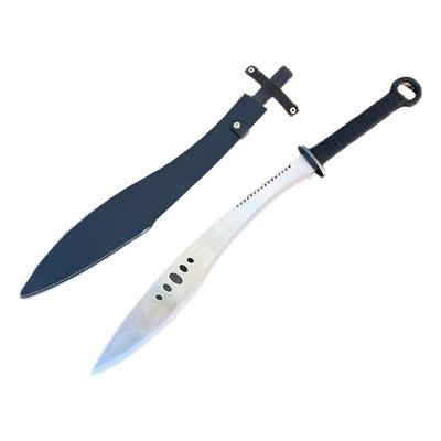 【一体成型】龙泉锰钢唐横户外防身长短刀野外丛林开山开路未开刃