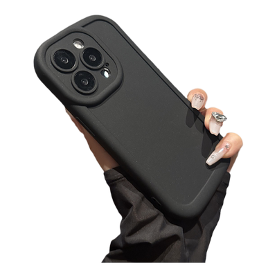 【带转音孔】圆角软硅胶手机壳