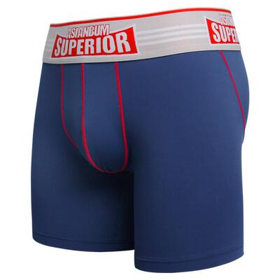 冰感丝滑快干面料网眼囊袋平角裤