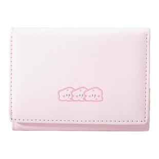 三折钱包学生短款折叠皮夹卡包女小众个性高级感可爱卡通小零钱包