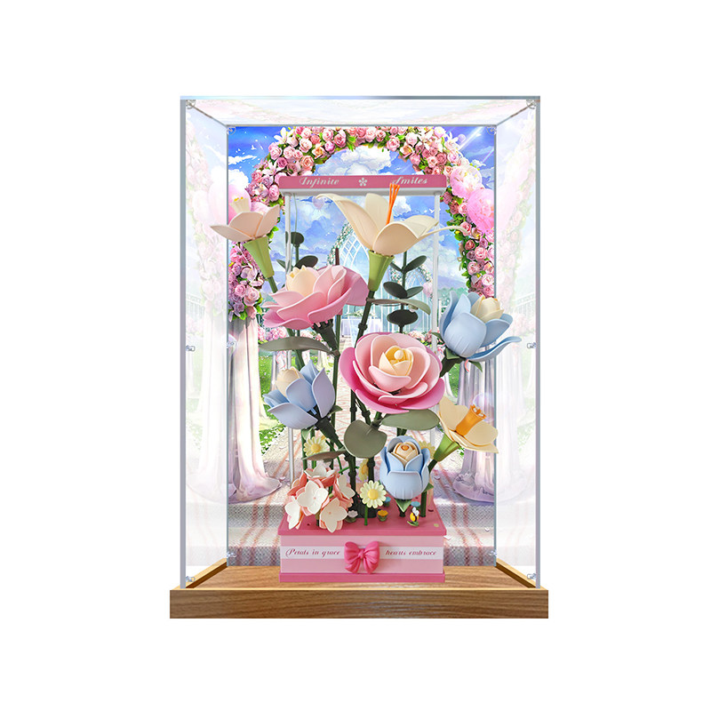 卓诗吻适用若客花间集模型展示盒