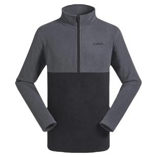 骆驼抓绒衣男款秋冬户外防风抗静电摇粒绒外套保暖加绒冲锋衣内胆