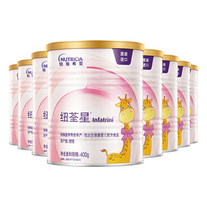 纽荃星早产儿/低出生体重儿全营养配方粉富含益生元维生素C400g*8
