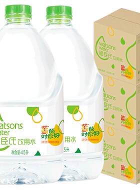 屈臣氏高温蒸馏制法饮用水