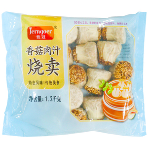 竞冠香菇肉汁烧卖速食早餐半成品