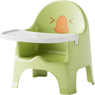 宝宝餐椅矮款儿童婴儿防侧翻矮款餐椅一岁以上矮靠背家用吃饭凳子