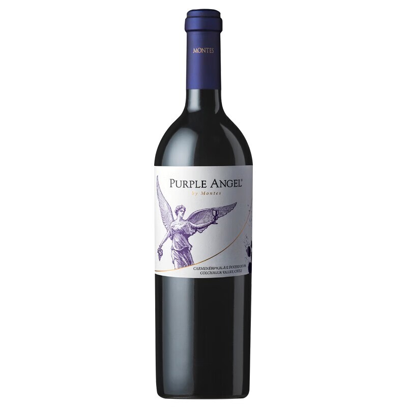 montes蒙特斯紫天使富乐欧法M红酒智利原瓶进口三剑客官方旗舰店