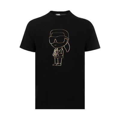 KarlLagerfeld经典logo短袖T恤