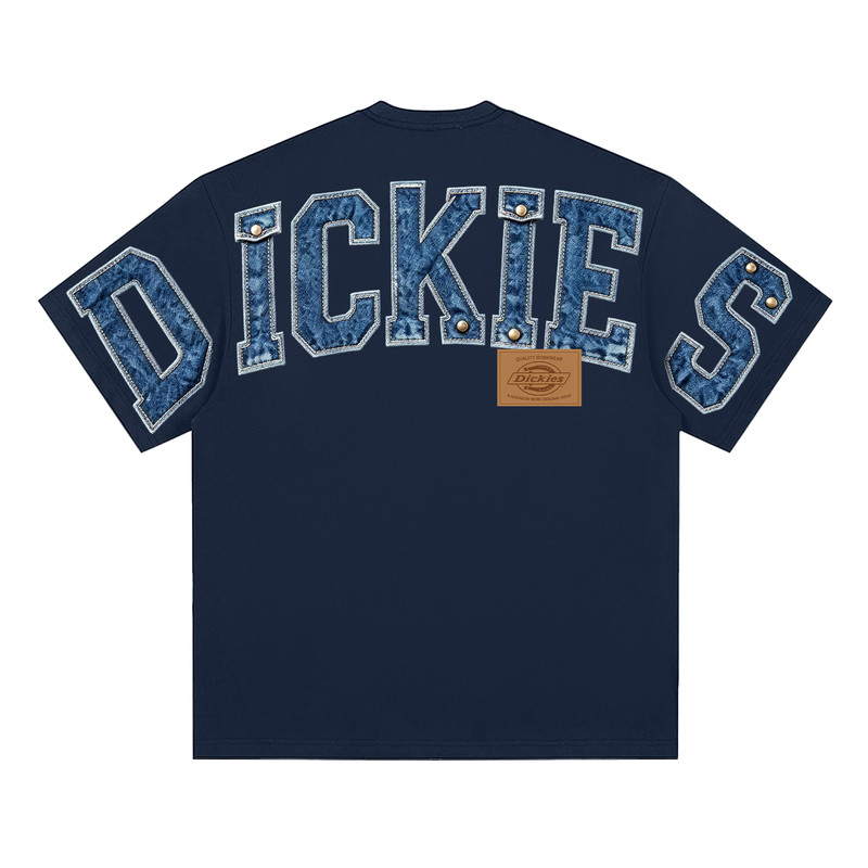 Dickies牛仔风短袖t恤女士上衣