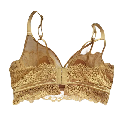 美背透气水晶杯兔耳朵文胸套装