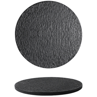 陶瓷平板盘创意蛋糕盘圆形平盘甜品盘西餐盘子托盘高级感牛排餐盘