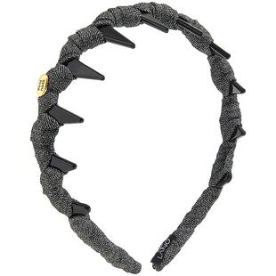 兰诺发箍女款带齿2026新款高级感洋气时尚日常外戴轻奢高颅顶头箍