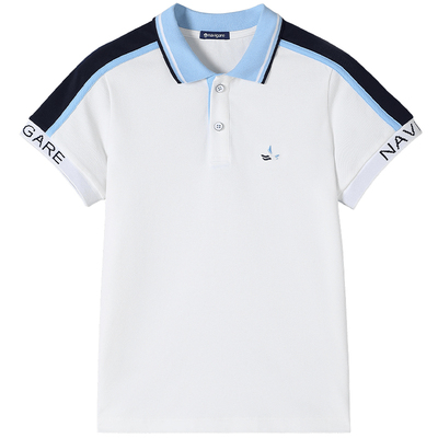 Navigare意大利小帆船男童POLO衫