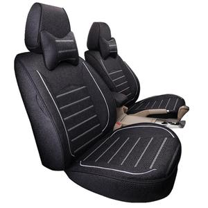 汽车座套全包围四季通用亚麻布艺专车专用坐垫椅套25新款男女座垫