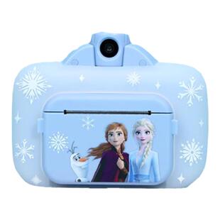 新年礼物儿童彩色拍立得相机照相机可打印艾莎公主女孩子生日玩具
