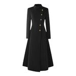 气质名媛毛呢大衣女2025冬新款高端呢子羊毛显瘦外套女7876-2