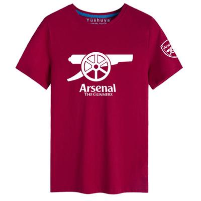 阿森纳队球迷服枪手奥巴短袖t