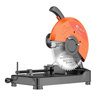 创一钢材机大功率切割机金属木材钢材多功能切割机台锯木工专用锯